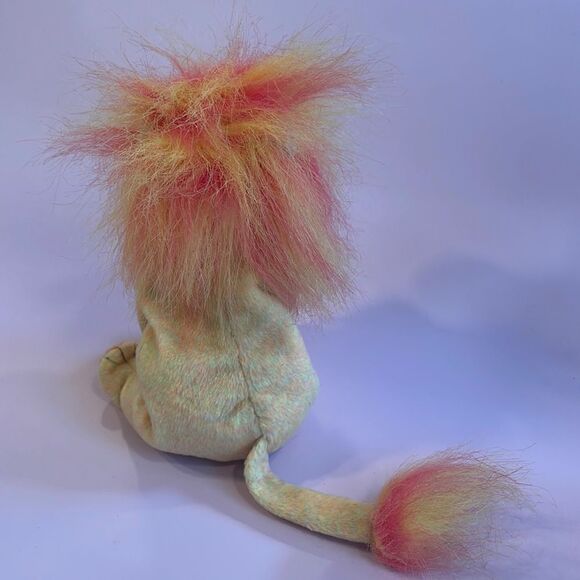 Bushy the Lion (RETIRED) 2000 Beanie Baby Ty Inc. 90s Toy Collectable 10” w tail - Picture 3 of 5